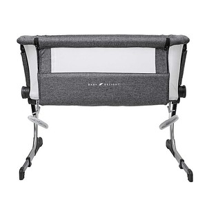 lot 3229 image: Baby Delight Beside Me Dreamer Bassinet & Bedside Sleeper, Charcoal Tweed (Up to 20 lbs or 5 Months)