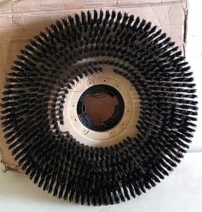 lot 3232 image: Malish Brush (19 Poly) with NP-9200 Clutch Plate for Malish & Other Floor Cleaning Machines