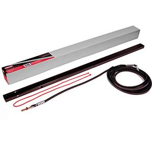 lot 3310 image: Genie GEN39026R Garage Door Opener Extension Kit for 5-Piece Belt-Drive Tube Rails, one size, Metallic