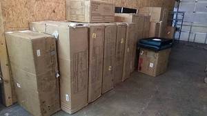 lot 3243 image: 18 Sectional Couch Pieces - in Box - Multiple Models & Colors- TRUCKLOAD of Furniture