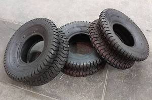 lot 3250 image: Set of 3 Nanco ATV Radial Tires - 18X8.50-8