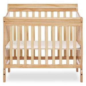lot 3448 image: Dream On Me Aden 4-in-1 Convertible Mini Crib Natural