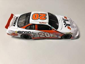 lot 1075 image: Tony Stewart Diecast 124 #20 Habitat for Humanity White Car