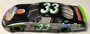 lot 1083 image: Tony Stewart Diecast 124 #33 Mr. Clean Black and Green Car