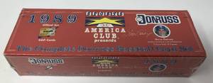 lot 1128 image: Complete Factory Sealed 1989 Donruss Set - 660 Baseball Cards Including Ken Griffey Jr Rookie Card