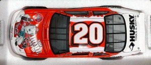 lot 1139 image: New In Box Tony Stewart #20 Diecast RedWhite Car 124 Scale Coca-Cola Polar Bear