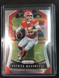 lot 1034 image: 2019 Panini Prizm Patrick Mahomes Kansas City Chiefs Football Card