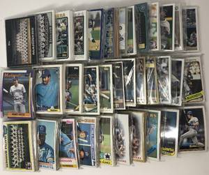 lot 1156 image: Over 30 Complete Team Sets of Seattle Mariners - Complete Topps Run of sets from 1980-2014 Including Ken Griffey Jr Cards