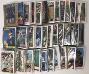 lot 1163 image: Over 30 Complete Team Sets of Cleveland Indians - Complete Topps Run of sets from 1980-2014
