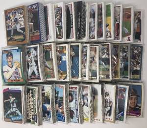 lot 1166 image: Over 30 Complete Team Sets of CaliforniaLos Angeles Angels - Complete Topps Run of sets from 1980-2014 with Mike Trout 2nd, 3rd, and 4th Year Cards