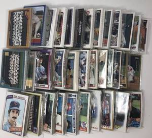 lot 1167 image: Over 30 Complete Team Sets of Minnesota Twins - Complete Topps Run of sets from 1980-2014 with Kirby Puckett & Joe Mauer Rookies & More