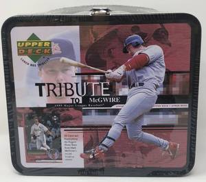 lot 1172 image: Factory Sealed Mark McGwire 1999 Upper Deck Tribute Complete Trading Card Set - 30 Total Cards