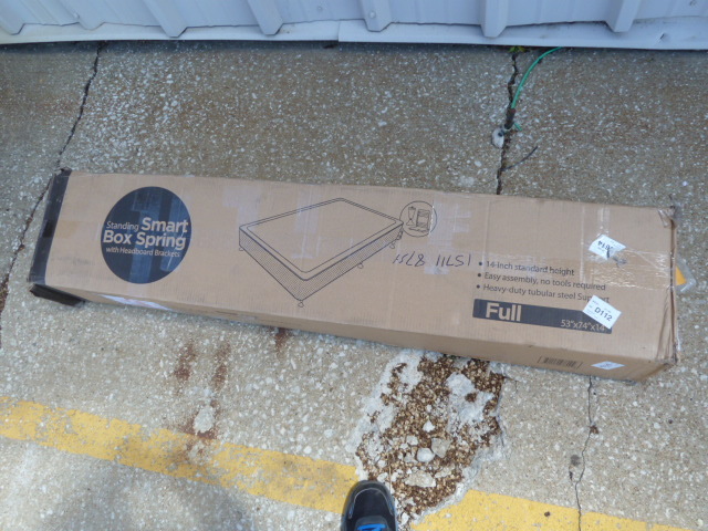 lot 460 image: FULL SIZE Standing SMART BOX SPRING - STORE RETURN