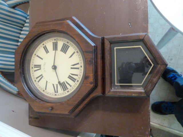 lot 431 image: BULOVA CLOCK - CASE ONLY