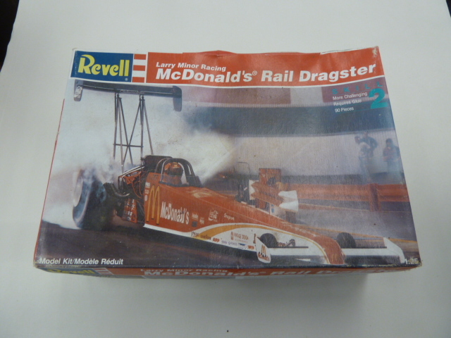 lot 604 image: MODEL McDonalds DRAGSTER
