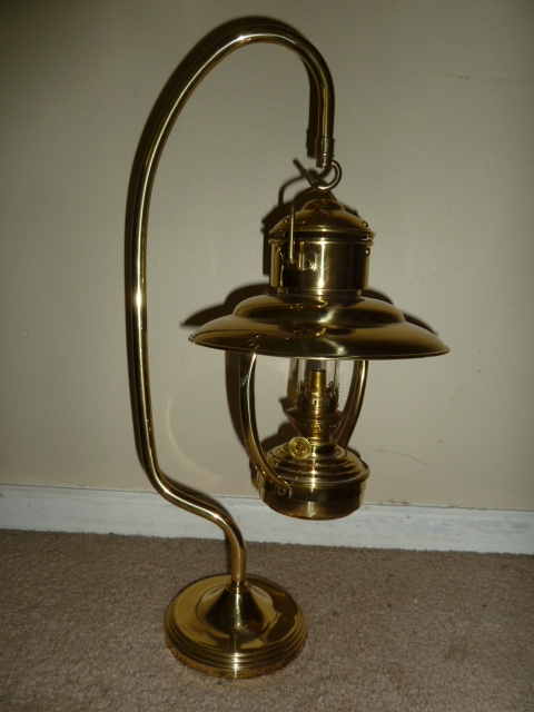 lot 8 image: HANGING Oil Lantern  MADE IN WALES, U.K.