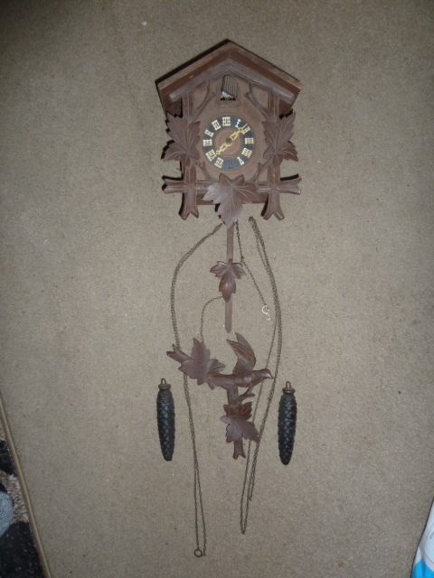 lot 6 image: CUCKOO CLOCK...unknown working condition...appears to all be there