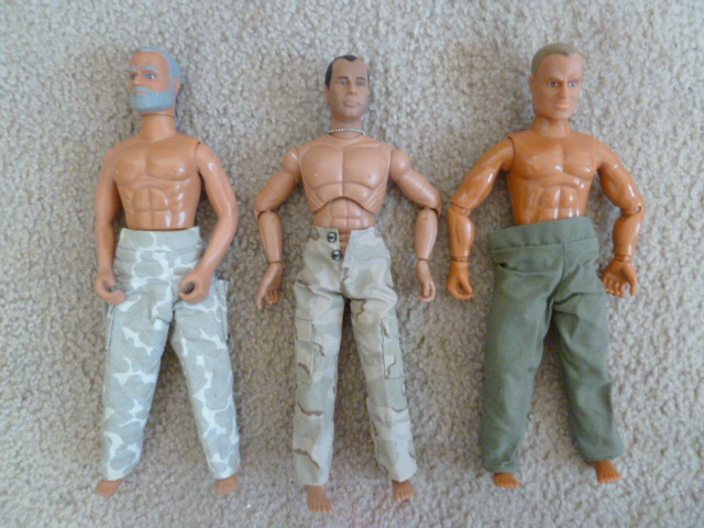 lot 244 image: LOT OF 12 G.I.JOES