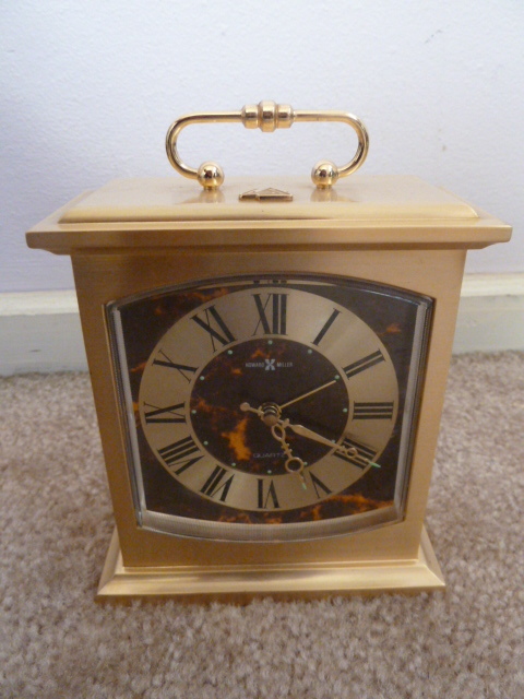 lot 230 image: HOWARD MILLER   ALARMDESK CLOCK