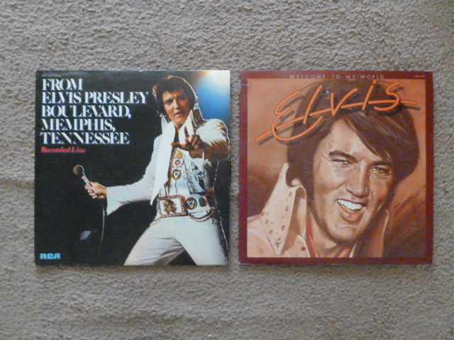 lot 226 image: PAIR OF ELVIS RECORD ALBUMS