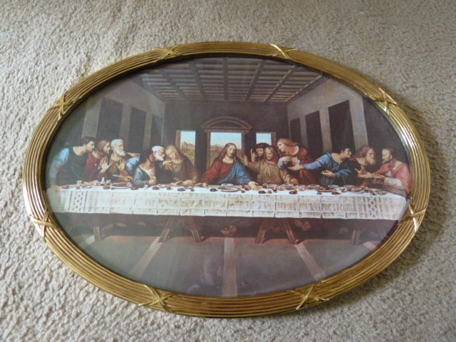 lot 224 image: VERY NICELY FRAMED THE LAST SUPPER