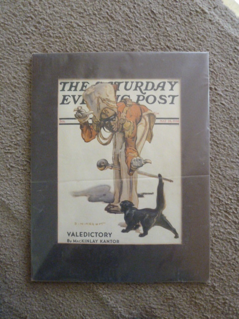 lot 271 image: SATURDAY EVENING POST  - THE VALEDICTORY