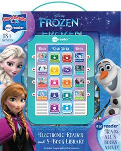 lot 19468 image: Disney Frozen Elsa, Anna, Olaf, and More - Me Reader Electronic Reader and 8-Sound Book Library - PI Kids