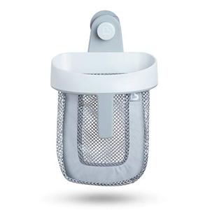lot 52714 image: Munchkin Hanging Bath Toy Storage with Quick Drying Mesh, Grey