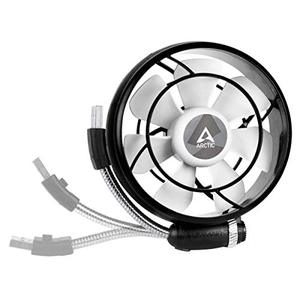 lot 52733 image: ARCTIC Summair Light - Portable USB Fan for Office, Home Office, Desktop Fan Cooler for Computer, Laptop, Macbook, Silent Fan, Fan Speed 900-2100 RPM - Black