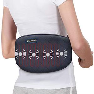 lot 52751 image: Comfier Heating Pad for Back Pain - Heat Belly Wrap Belt with Vibration Massage, Fast Heating Pads with Auto Shut Off, for Lumbar, Abdominal, Leg Cramps Arthritic Pain Relief