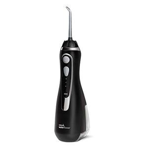 lot 52799 image: Waterpik Cordless Water Flosser Rechargeable Portable Oral irrigator for Travel & Home Cordless Advanced, Wp-562 Black