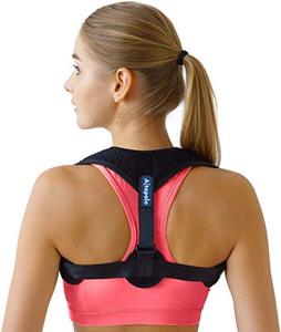 lot 52804 image: Posture Corrector for Men & Women - Adjustable Shoulder Posture Brace - Figure 8 Clavicle Brace for Posture Correction and Alignment - Invisible Thoracic Back Brace for Hunching