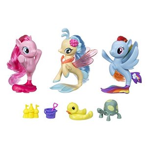 lot 52825 image: My Little Pony the Movie Seapony Collection Set (Amazon Exclusive)