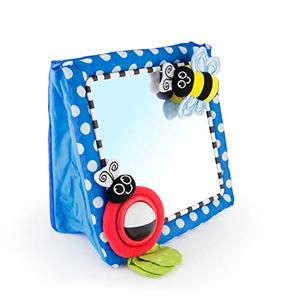 lot 52863 image: Sassy Tummy Time Floor Mirror  Developmental Baby Toy  Newborn Essential for Tummy Time  Great Shower Gift