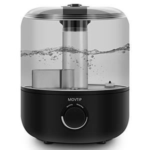 lot 52953 image: Cool Mist Humidifier, Ultrasonic Humidifiers for Bedroom Baby, 3L Top Fill Personal Desk Humidifier with Adjustable Mist Levels, Auto Shut-Off Super Quiet Long Lasting for Large Room Home Nursery