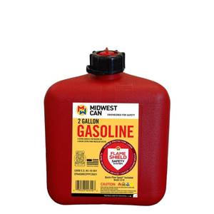 lot 52954 image: Midwest Can 2gal Gas Can Red Midwest Can