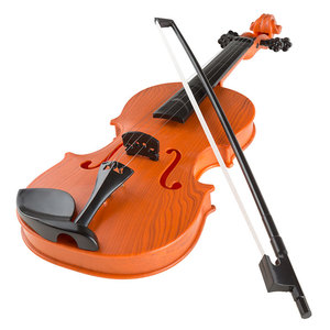 lot 52957 image: Musical Toy Violin with Bow by Hey Play - Battery-operated
