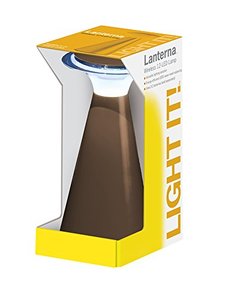 lot 52972 image: Light It By Fulcrum, Lanterna, Wireless 12-LED Touch Lamp, Bronze