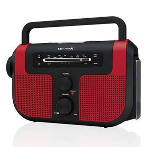 lot 53788 image: WeatherX - AMFM Weather-Band Radio - Red
