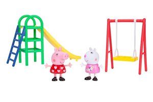 lot 53811 image: Peppa Pig Playground Fun Playtime Set