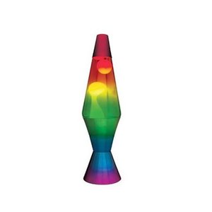 lot 53814 image: LAVA(R) Rainbow Glow Lamp 14.5 (White WaxClear Liquid)