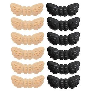 lot 53833 image: 6 Pairs Heel Cushion snugs Inserts Shoe Pads for Loose Shoes Too Big Inserts Grips Liners Heel Blister Protectors for Women Men