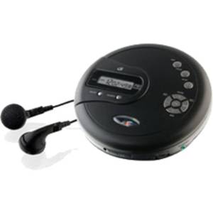 lot 53866 image: GPX Portable CD Player, 60 Sec, FM Radio with Anti-Skip - Black (PC332B)