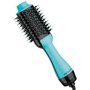 lot 55701 image: Revlon Revolutionary Unique 1 Step Home 2-in-1 Hair Dryer Volumizer Brush, Mint