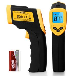 lot 55721 image: Etekcity Digital Thermometer Laser Infrared Temperature Gun Lasergrip 1080