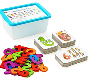 lot 52776 image: Likee- Alphabet Matching Cards- Broken Lid