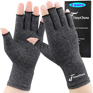lot 52877 image: TINYCHOU. COPPER COMPRESSION ARTHRITIS GLOVES