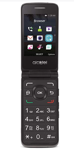 lot 53789 image: TRACFONE ALCATEL MYFLIP NO CONTRACT CELL PHONE