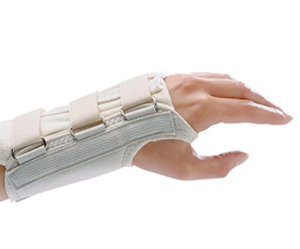 lot 55702 image: Rolyan - D-Ring Worst Brace - Beige - Small