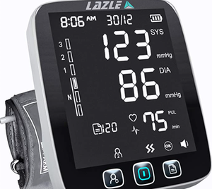 lot 55722 image: Lazle - Automatic Blood Pressure Monitor - Model JPD-HA101